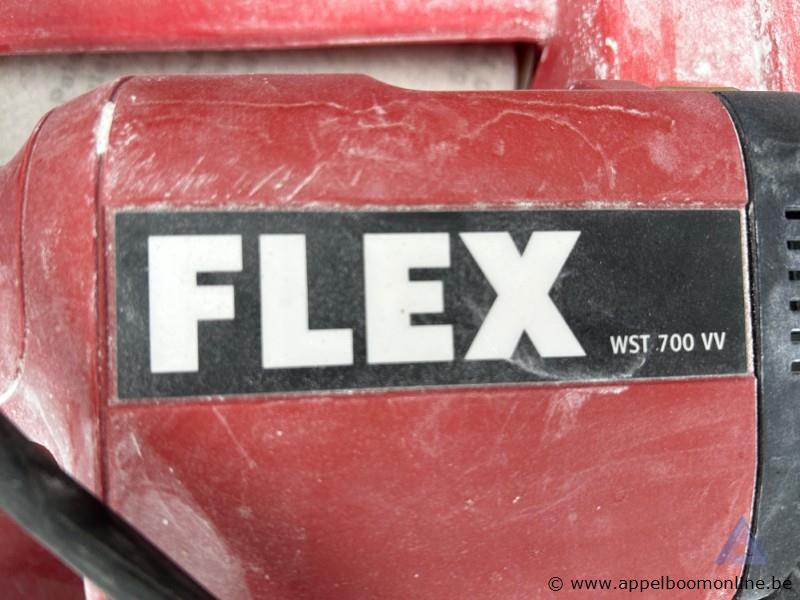 Wandschuurmachine FLEX WST 700 VV, bouwjaar 2010, serienummer 9 506, 0,71 kW, 230 V. Inclusief slang en schuurpads. Werking niet gekend – foto 3 – kavel bij Appelboom