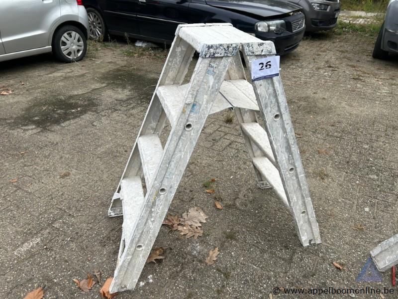 Aluminium trapje DAS – foto 2 – kavel bij Appelboom