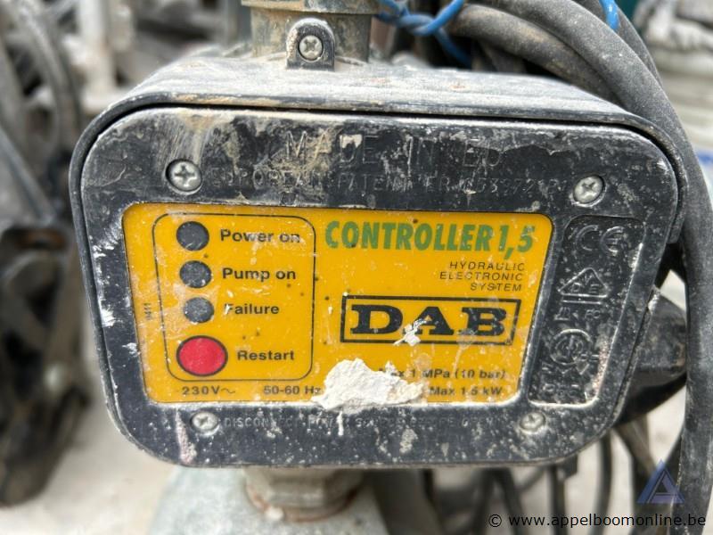 Waterpomp met DAB controller, 230 V, 1,5 kW. Werking niet gekend – foto 3 – kavel bij Appelboom