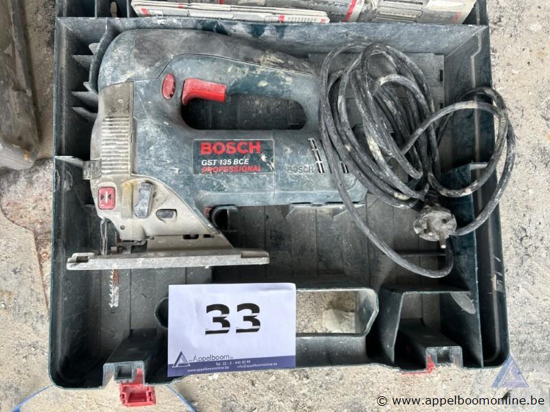 Elektrische decoupeerzaag BOSCH GST 135 BCE, 0,72 kW, 230 V, inclusief koffer. Werking niet gekend – foto 2 – kavel bij Appelboom