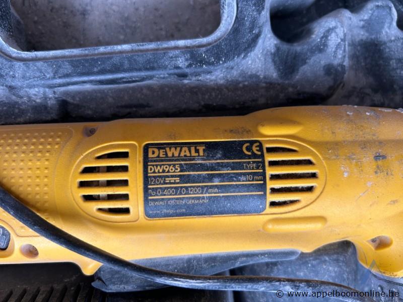 Accu haakse boormachine DEWALT DW965, 12V, inclusief lader en accu, in koffer. Werking niet gekend – foto 3 – kavel bij Appelboom