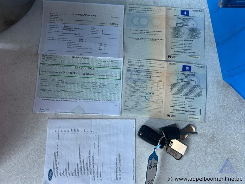 Bestelwagen FORD Transit Connect, WF0SXXWPGSJY86474, 1e insch 15/03/2018, 86081km, 1499cm³, 74kW, diesel, manueel, euro 6b, mtm 2160kg, tarra 1545k… – foto 15 – kavel bij Appelboom