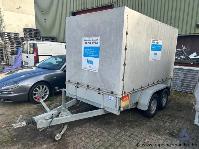 Aanhangwagen ANSSEMS BSX 2000, XLJ0A030604024133, 1e insch 2004-06-22, 2 assen, mtm 2000kg, tarra 495kg, huif, keuring tot 2026-06-28, inschrijving… – foto 2 – kavel bij Appelboom