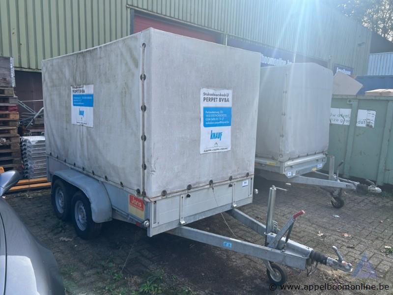 Aanhangwagen ANSSEMS BSX 2000, XLJ0A030604024133, 1e insch 2004-06-22, 2 assen, mtm 2000kg, tarra 495kg, huif, keuring tot 2026-06-28, inschrijving… – foto 3 – kavel bij Appelboom