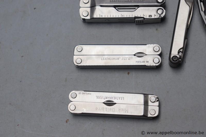 9 zakmessen LEATHERMAN, 2xTOOL, REBAR, PSTII, 2x WAVE, 2X WAVE+, FUSE – foto 5 – kavel bij Appelboom