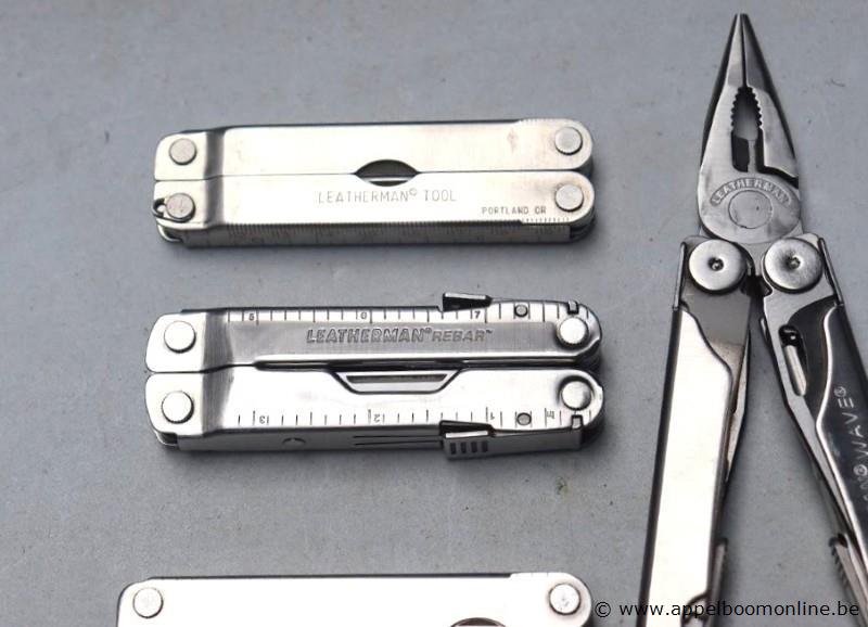 9 zakmessen LEATHERMAN, 2xTOOL, REBAR, PSTII, 2x WAVE, 2X WAVE+, FUSE – foto 6 – kavel bij Appelboom