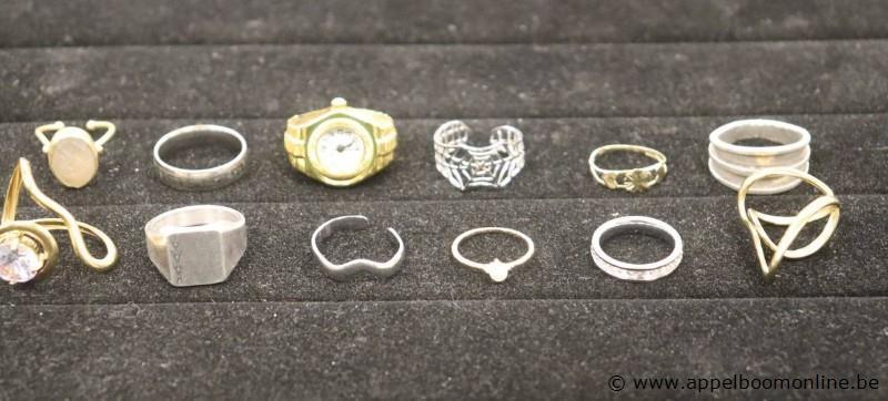 12 diverse ringen – foto 3 – kavel bij Appelboom