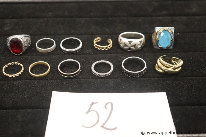 12 diverse ringen – foto 2 – kavel bij Appelboom