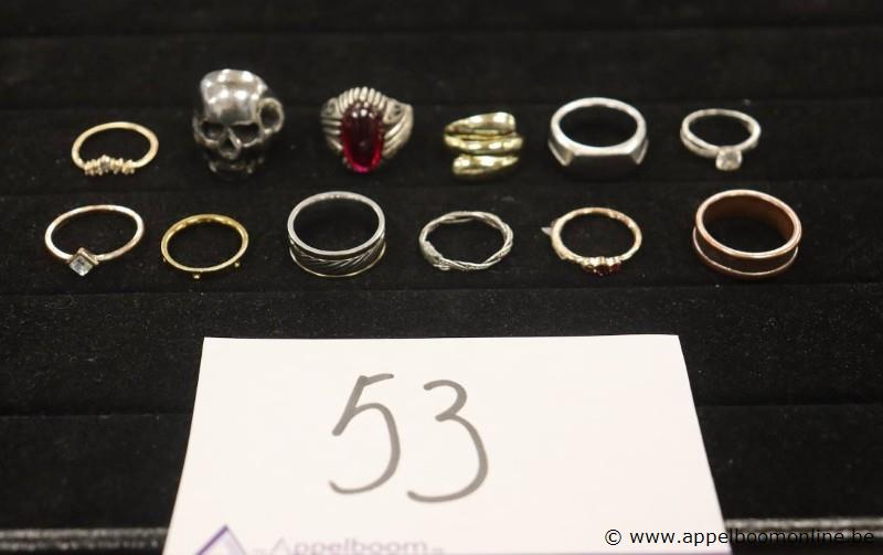 12 diverse ringen – foto 2 – kavel bij Appelboom