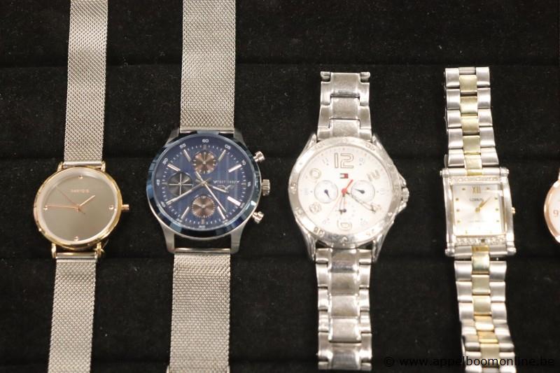 8 diverse horloges wo HILFIGER, LORUS, CACHAREL, ORUSS enz – foto 3 – kavel bij Appelboom