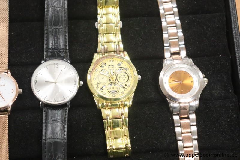 8 diverse horloges wo HILFIGER, LORUS, CACHAREL, ORUSS enz – foto 5 – kavel bij Appelboom