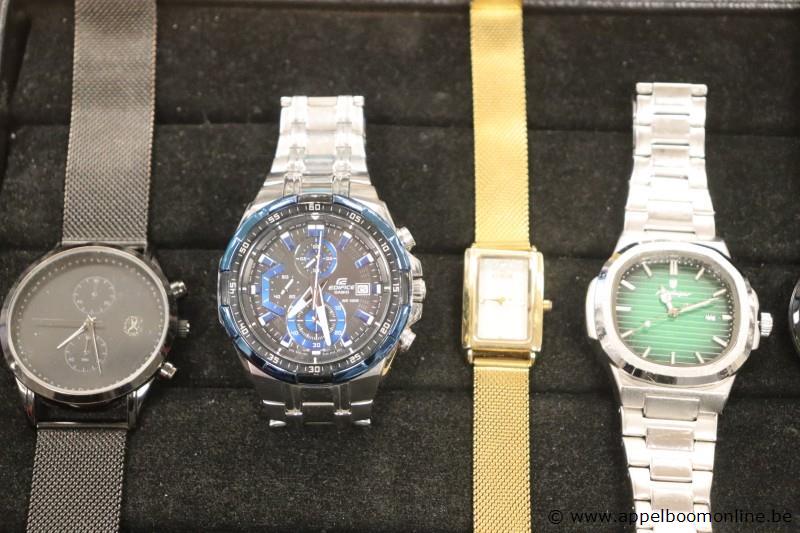 8 diversehorloges wo CASIO, FOSSIL, POLO enz – foto 3 – kavel bij Appelboom