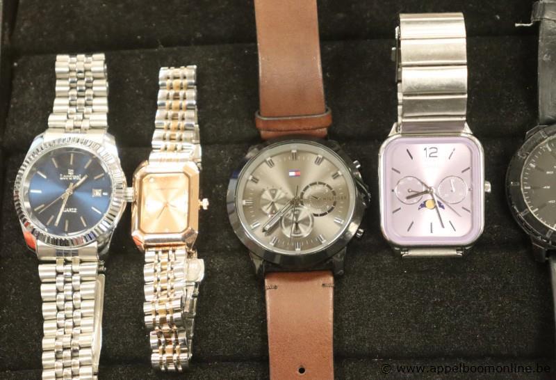 8 diverse horloges wo HILFIGER, CASIO, GEOFFREY BEENE, FOSSIL enz – foto 3 – kavel bij Appelboom