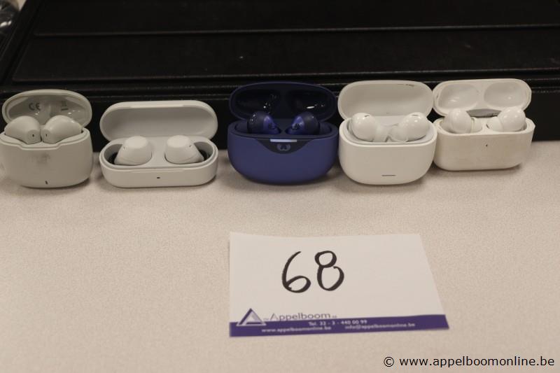 5 diverse earpods, zonder kabels, werking niet gekend – foto 2 – kavel bij Appelboom