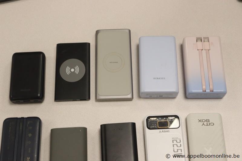 10 diverse powerbanks – foto 3 – kavel bij Appelboom