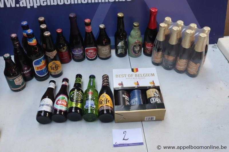 31 flesjes diverse bieren – foto 2 – kavel bij Appelboom