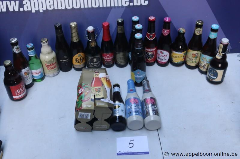 34 flesjes diverse bieren – foto 2 – kavel bij Appelboom