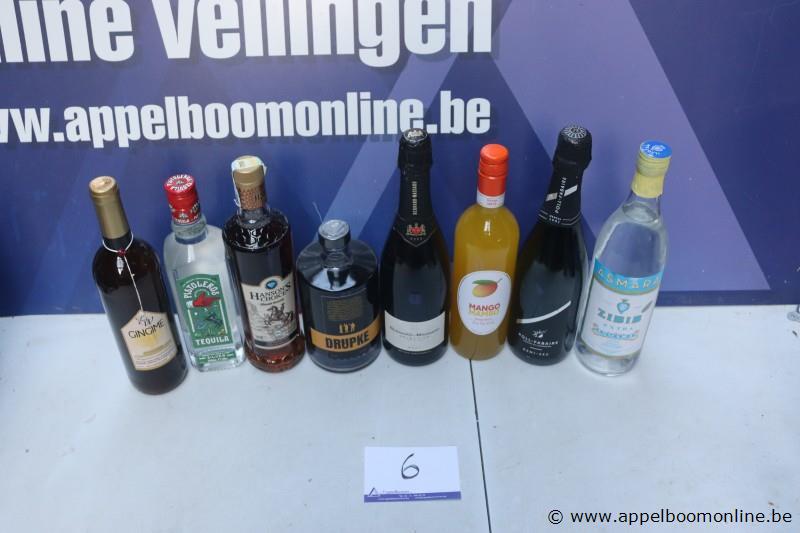 8 flessen diverse sterke dranken – foto 2 – kavel bij Appelboom
