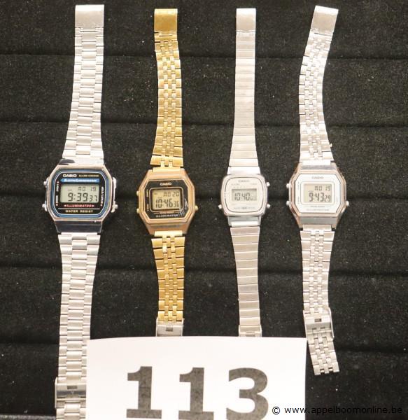 4 digitale horloges CASIO – foto 2 – kavel bij Appelboom