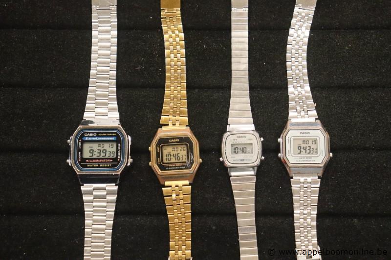 4 digitale horloges CASIO – foto 3 – kavel bij Appelboom