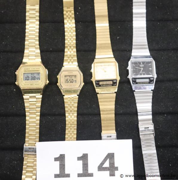 4 digitale horloges CASIO – foto 2 – kavel bij Appelboom