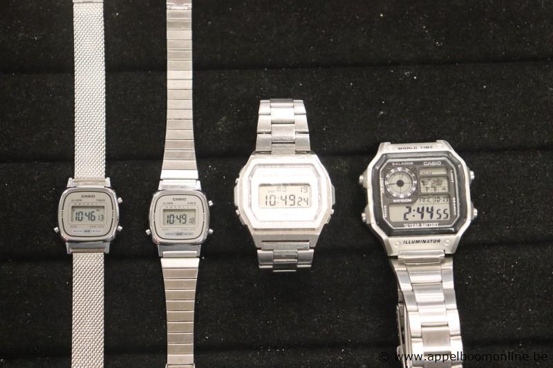4 digitale horloges CASIO – foto 3 – kavel bij Appelboom