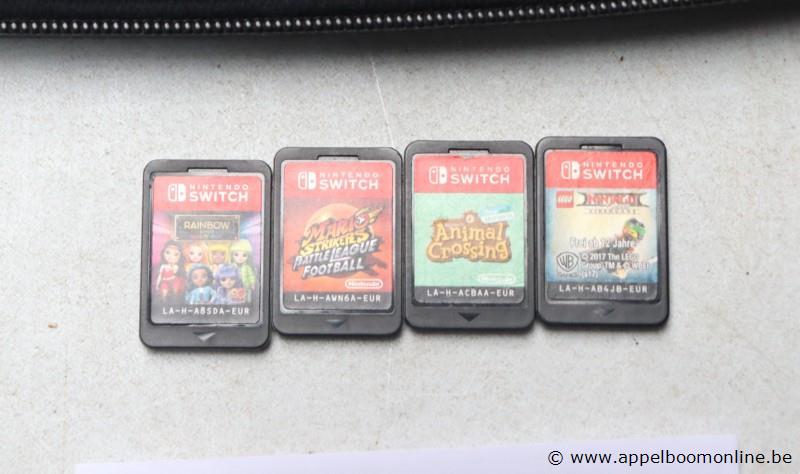 spelconsole NINTENDO Switch, vv 4 spelletjes, zonder kabels, werking niet gekend – foto 5 – kavel bij Appelboom