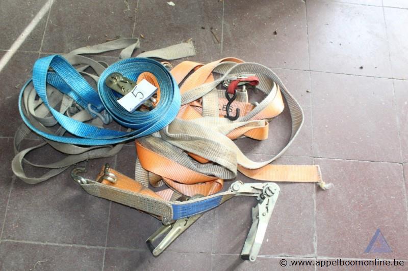 lot spanbanden met ratels en haken – foto 2 – kavel bij Appelboom