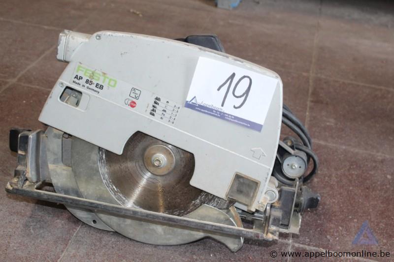 Handcirkelzaag FESTO AP 85 EB, 240 mm. Werking niet gekend – foto 2 – kavel bij Appelboom