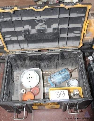 Gereedschapskoffer met diverse booraccessoires, DEWALT TOUGHSYSTEM 2.0 – foto 2 – kavel bij Appelboom