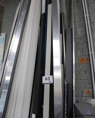 Lot diverse profielen en platen, waaronder aluminium en gegalvaniseerd staal – foto 2 – kavel bij Appelboom