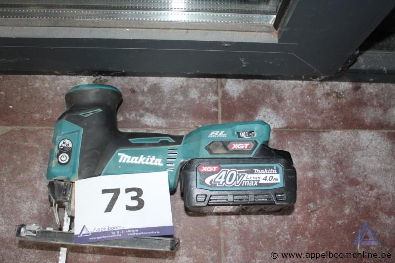 Decoupeerzaag MAKITA XGT, 40 V, inclusief accu, zaagblad. Werking niet gekend – foto 2 – kavel bij Appelboom