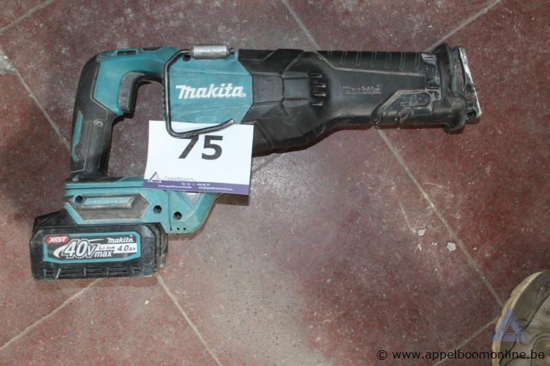 Accu reciprozaag MAKITA XGT, 40 V, inclusief 40Vmax 4.0Ah accu. Werking niet gekend – foto 2 – kavel bij Appelboom