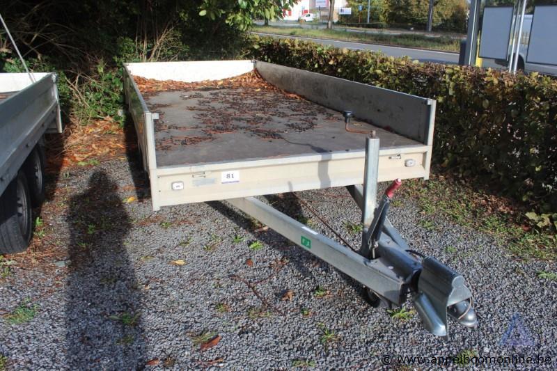 Aanhangwagen ANSSEMS, XLJ1A040703013078, dubbelas, mtm 3000kg, open laadbak, zonder documenten – foto 2 – kavel bij Appelboom