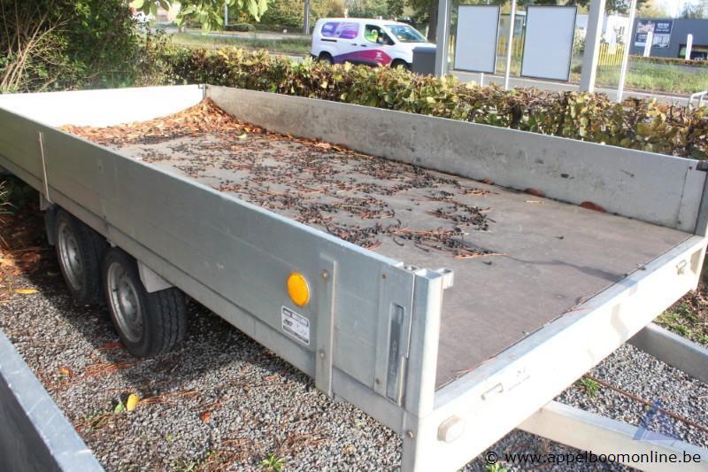 Aanhangwagen ANSSEMS, XLJ1A040703013078, dubbelas, mtm 3000kg, open laadbak, zonder documenten – foto 3 – kavel bij Appelboom