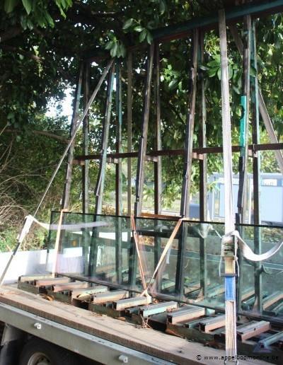 Aanhangwagen SARIS C2C, XLGC2CALPA0531297, mtm 2000kg, open laadbak, glas transportframe, zonder documenten – foto 6 – kavel bij Appelboom