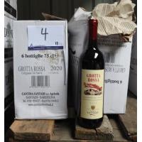 11 flessen rode wijn SANTADI, Grotta Rossa 2020, carigno del sulcis
