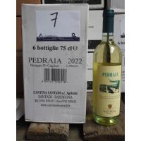 12 flessen witte wijn SANTADI Predaia 2022, Naragus di Cagliari